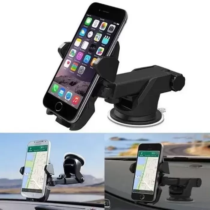Long Neck One Touch Car Mount Araç İçi Telefonu Tutucu (5343)