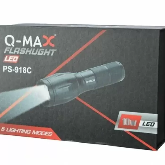 Q-Max PS-918A Şarzlı Zomlu Police El Feneri (5343)