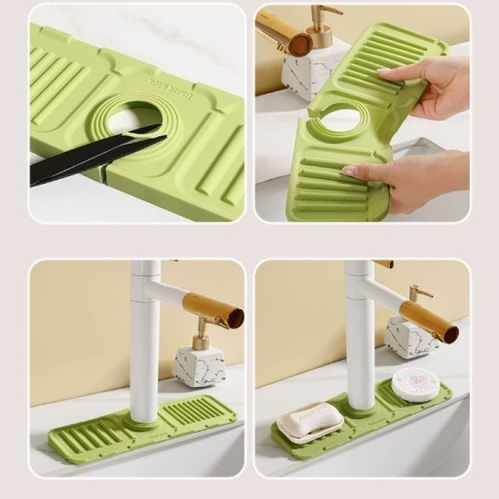 Mutfak Banyo Lavabo Kenarı Silikon Mat Gri (5343)