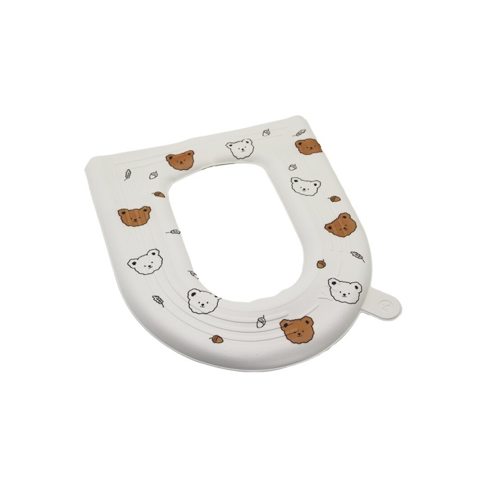 KLOZET OTURAK KILIFI DESENLİ EVA PED OTURAK KALDIRMA KULAKLI YAPIŞKANLI (5343)