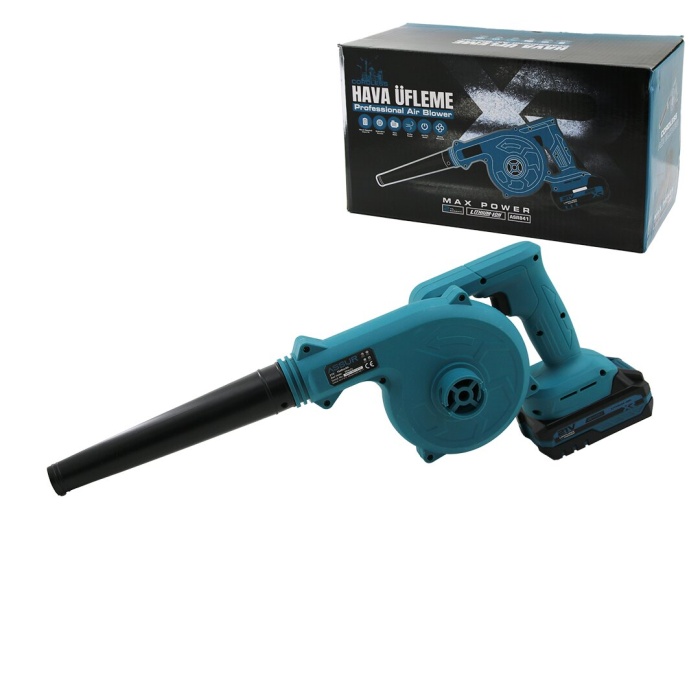 CORDLESS BL11 ŞARJLI HAVA ÜFLEME MAKİNE KÖRÜK - KOMPRESÖR 21V ÜFLEME HIZ = 2M3 / DAK. (5343)