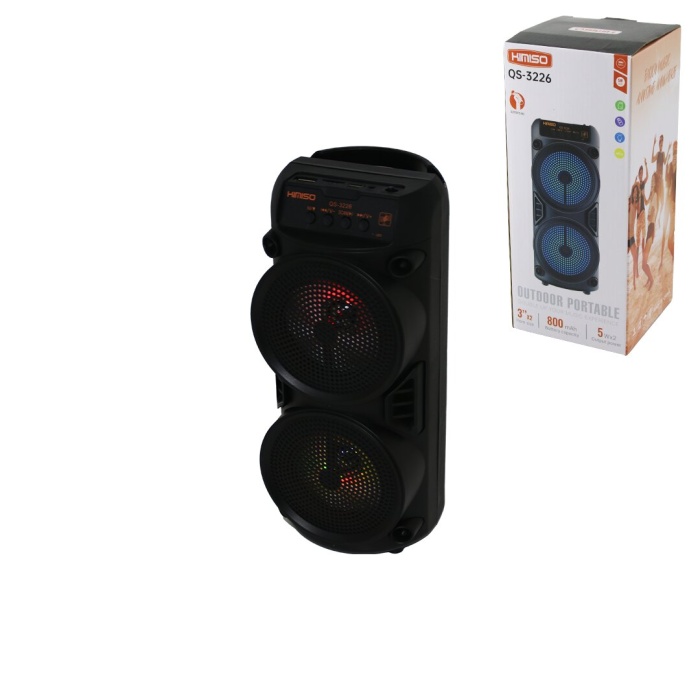 3X2 İNÇ SPEAKER HOPARLÖR BLUETOOTH WIRELESS SPEAKER USB SARJLI - BLUETOOHT 5WX2 PL-4665 (5343)