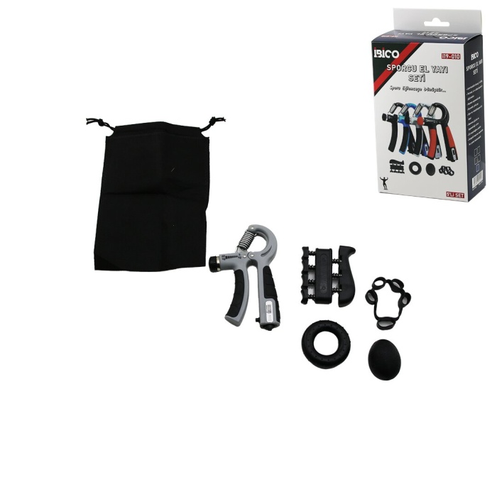 5PCS EL SPOR ALETLERİ SETİ EL YAYI - HALKA - YUMURTA - GEÇMELİ PARMAKLIK - YAYLI PARMAKLIK (5343)