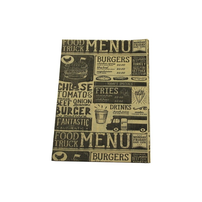 50PCS SUNUM KAĞIT ALTLIK 25X35CM (5343)