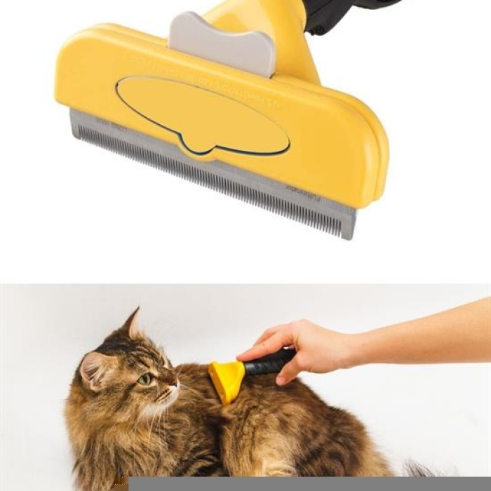 Kedi ve Köpekler İçin Kısa Tüylü Köpek Tarağı Tüy Toplayıcı Tarak Large (5343)