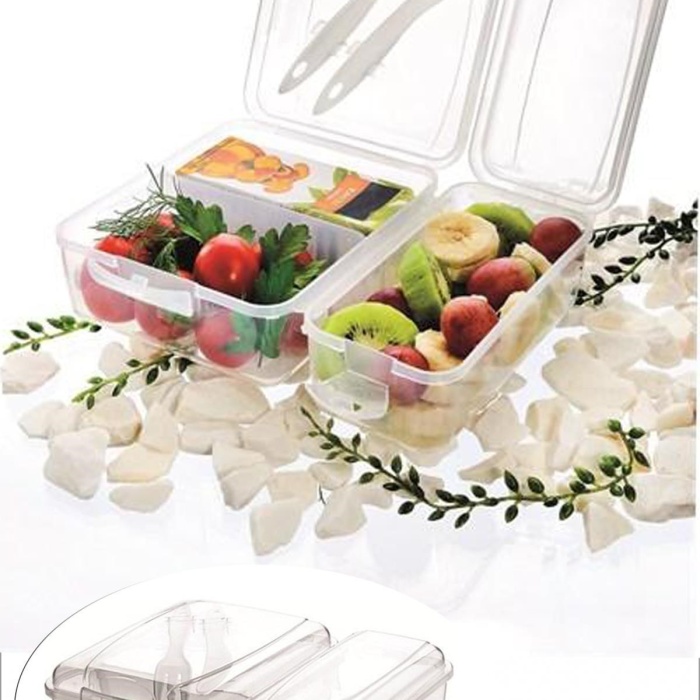 Takeaway Ergonomik Asorti Çatal Bıçaklı Pratik Yoğurt Saklama Kabı (5343)