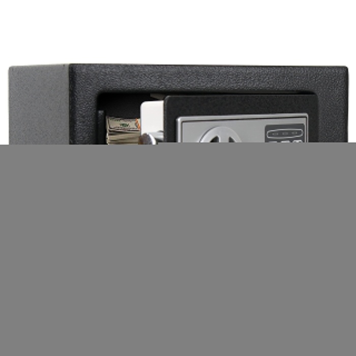 Elektronik Tuşlu Çelik Para Kasası Siyah (5343)