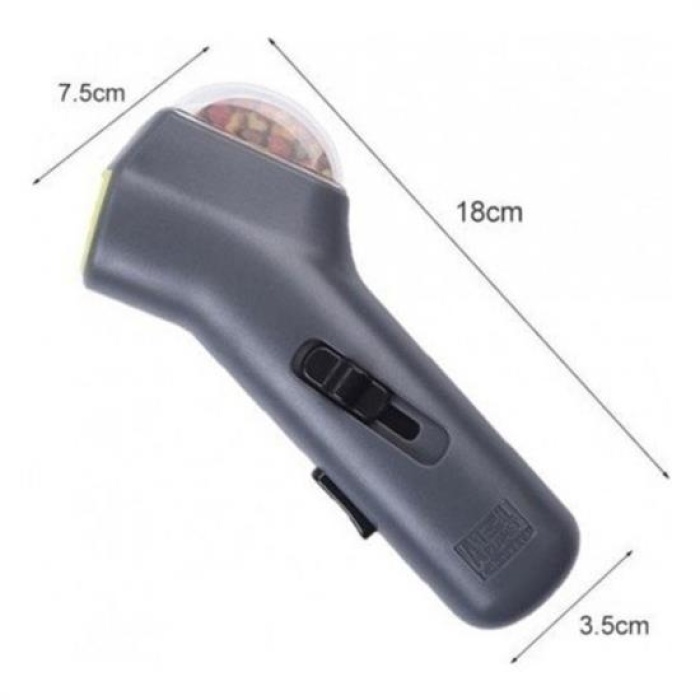 Kedi ve Köpekler İçin Hazneli Mama Fırlatma Oyuncağı Yem Atıcı Aparat (5343)