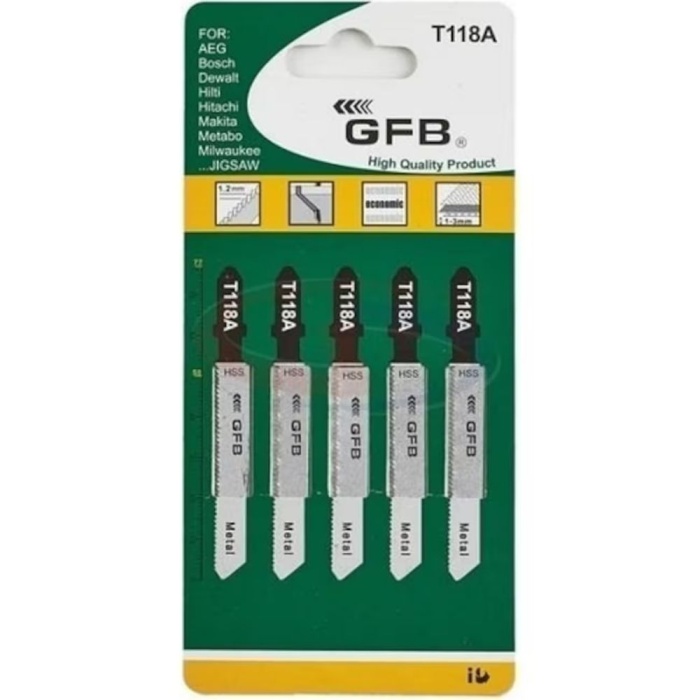 Metal Dekupaj Ağzı T118 - A