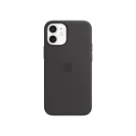 APPLE iPhone 12 mini Silikon Kılıf Siyah Cep Telefonu Aksesuar
