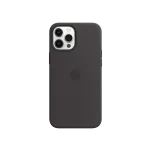 APPLE iPhone 12 Pro Max Silikon Kılıf Siyah Cep Telefonu Aksesuar