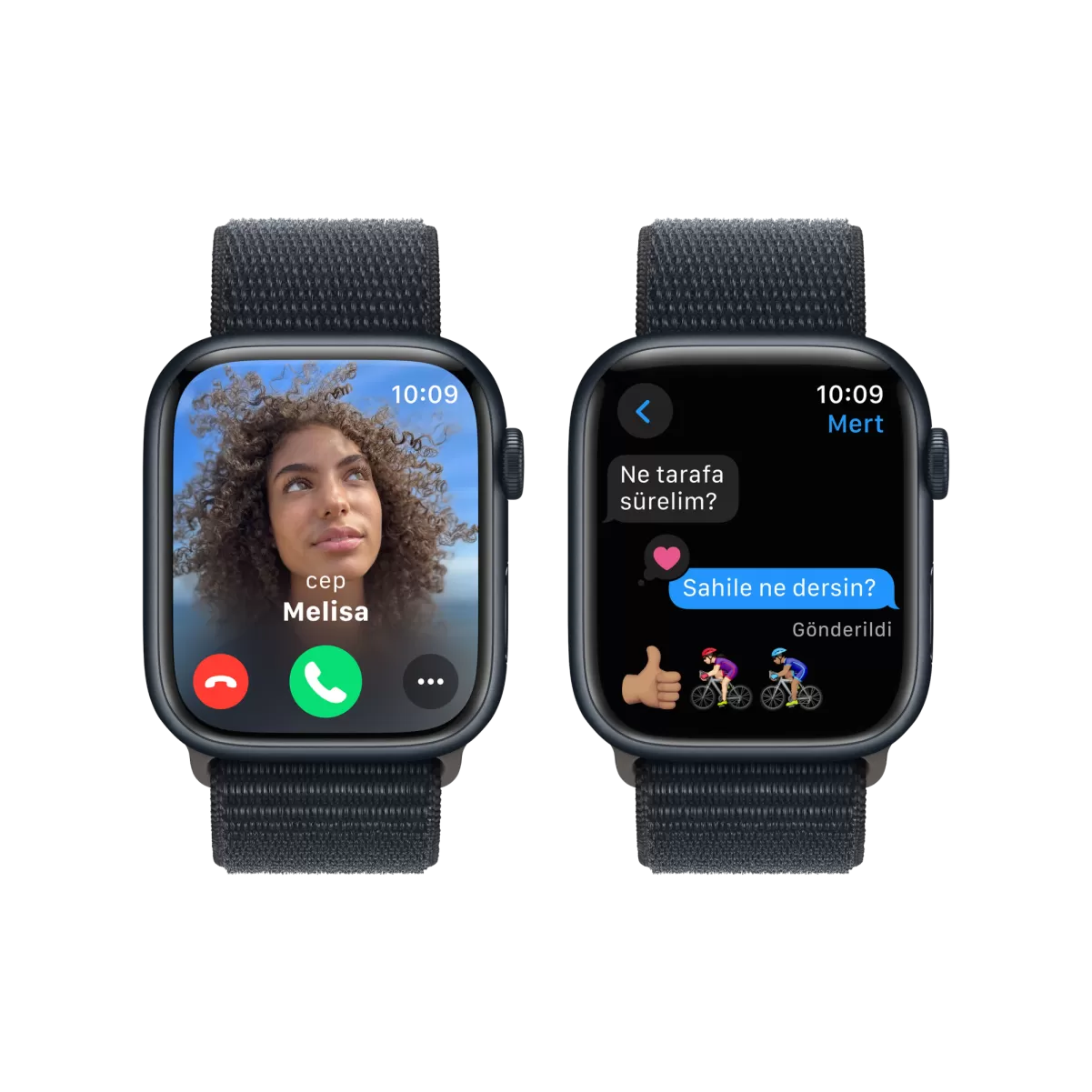 APPLE Apple Watch S9 41mm Gece Yarısı SL Akıllı Saat