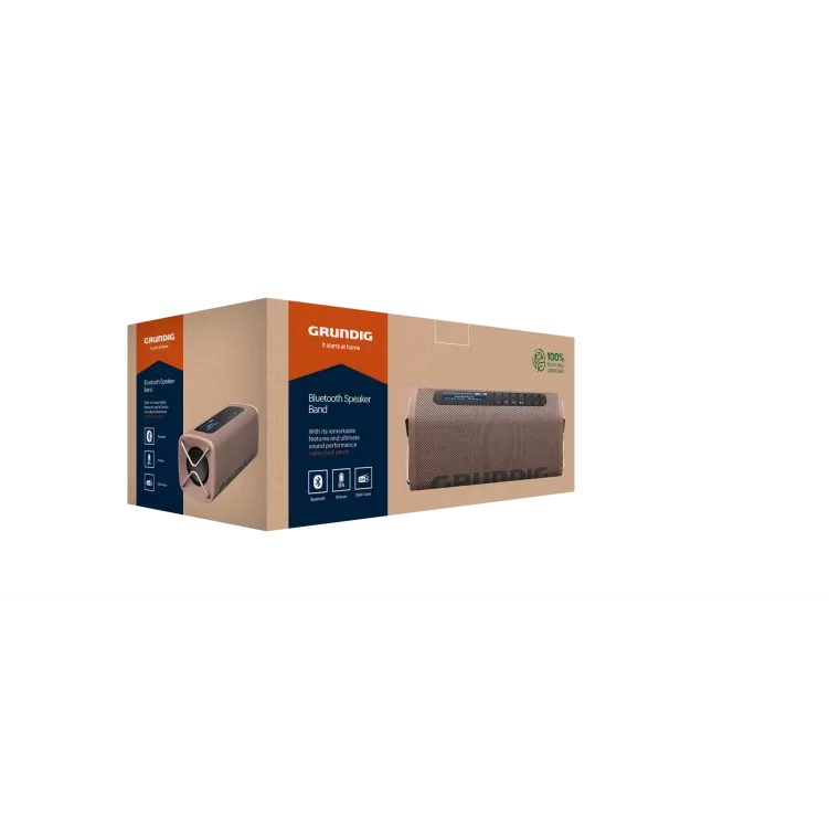 GRUNDIG Grundig Band BT Hoparlör Kahve Grundig Hoparlör