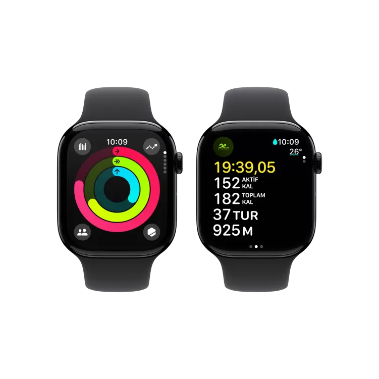 APPLE Apple Watch 10 GPS 42mm Siyah SB-M/L Akıllı Saat