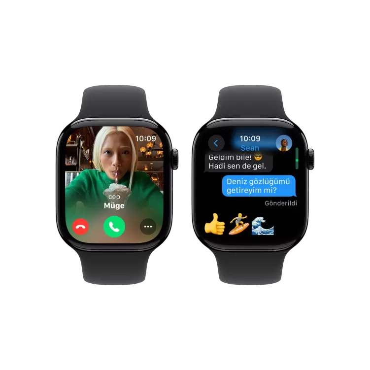 APPLE Apple Watch 10 GPS 42mm Siyah SB-S/M Akıllı Saat