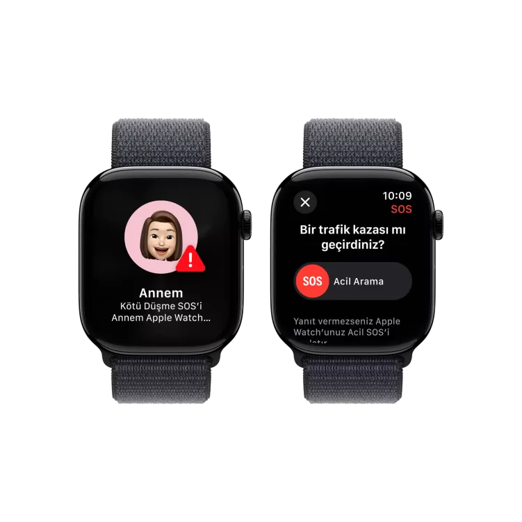 APPLE Apple Watch 10 GPS 42mm Siyah SL Akıllı Saat
