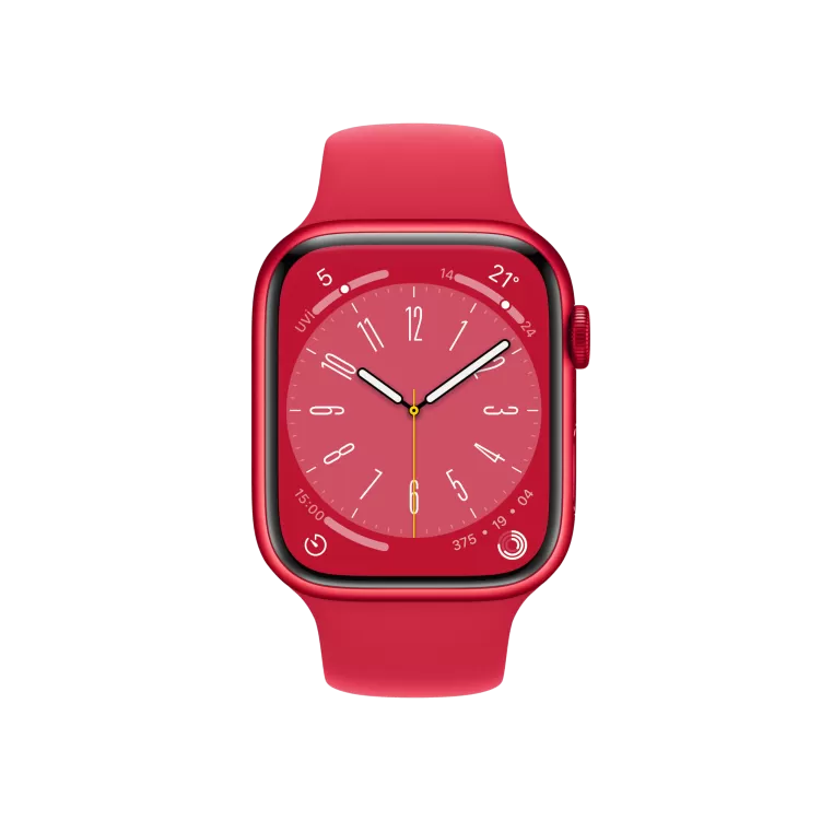 APPLE Apple Watch Series 8, 45mm Kırmızı Akıllı Saat