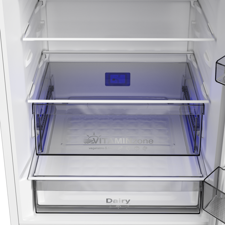 ARÇELİK 270475 IESC AI Siyah Cam Yapay Zeka Teknolojili Alttan Donduruculu Buzdolabı