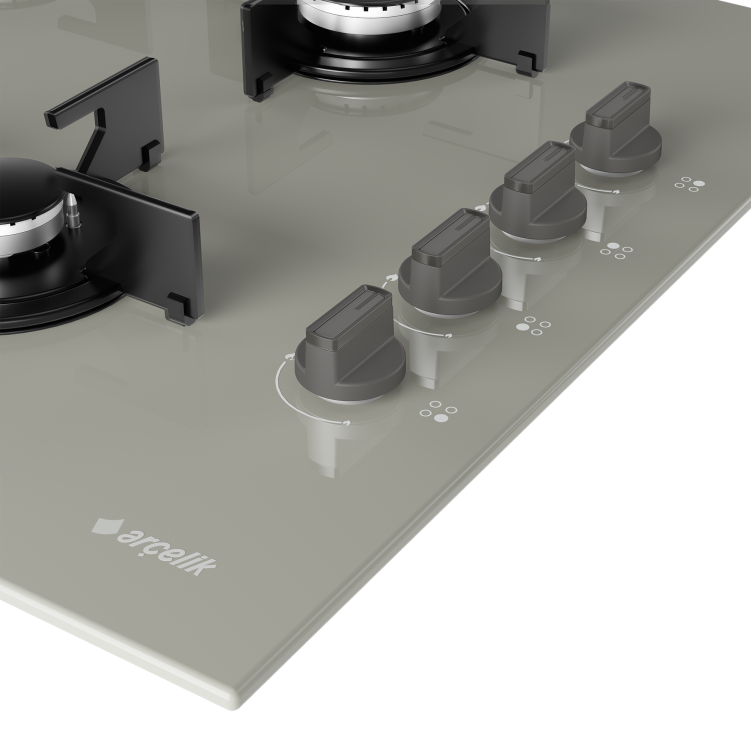 ARÇELİK OCD T 601-1 EG Gazlı Cam Tablalı Ocak