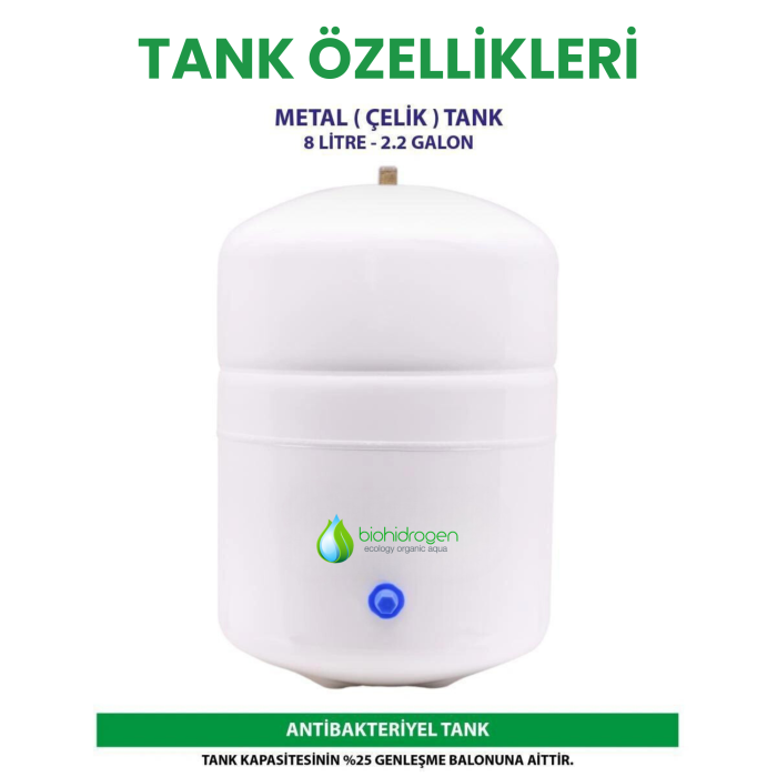 Biohidrogen Alkali Premium pH 9,5 Su Arıtma Cihazı