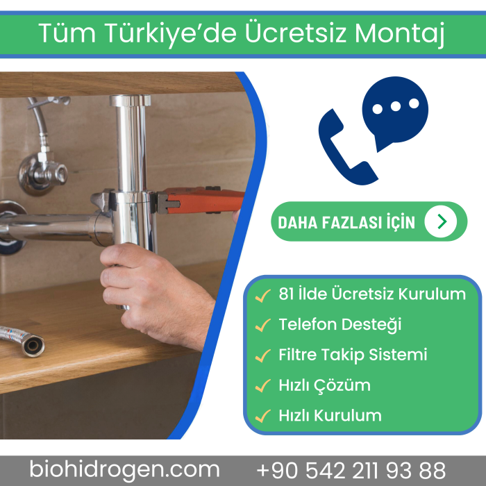 Biohidrogen Çinko & Bakır Mineralli Su Arıtma Cihazı