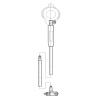 160-250/250-400 SİLİNDİR KOMPARATÖRÜ UZATMA 750mm