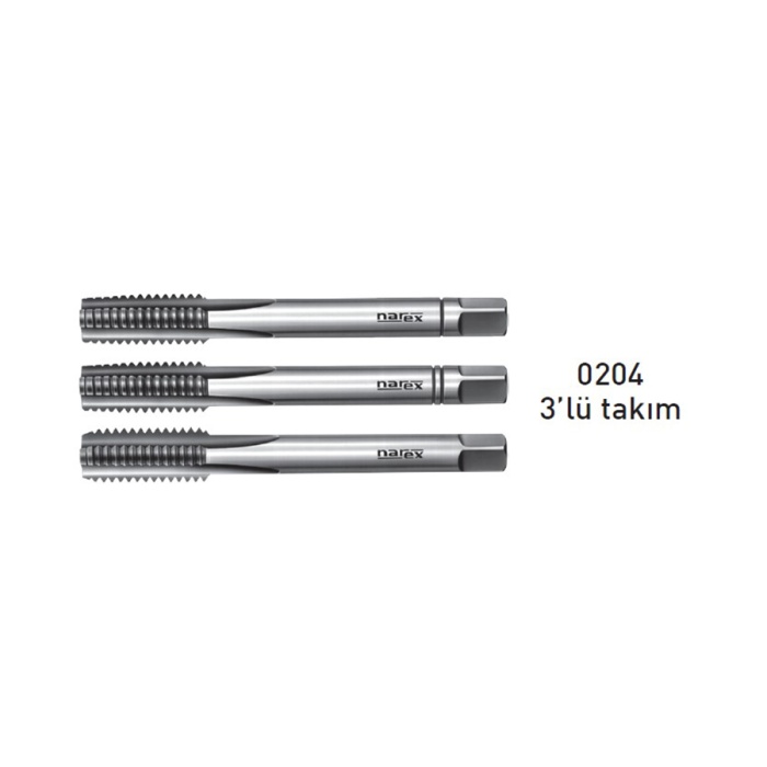 UNC7/8-9 NAREX EL KILAVUZ TAKIMI DIN352 HSS (0204
