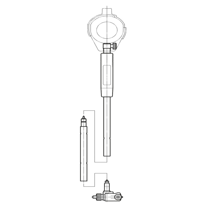 35-50/50-160 SİLİNDİR KOMPARATÖRÜ UZATMA 250mm