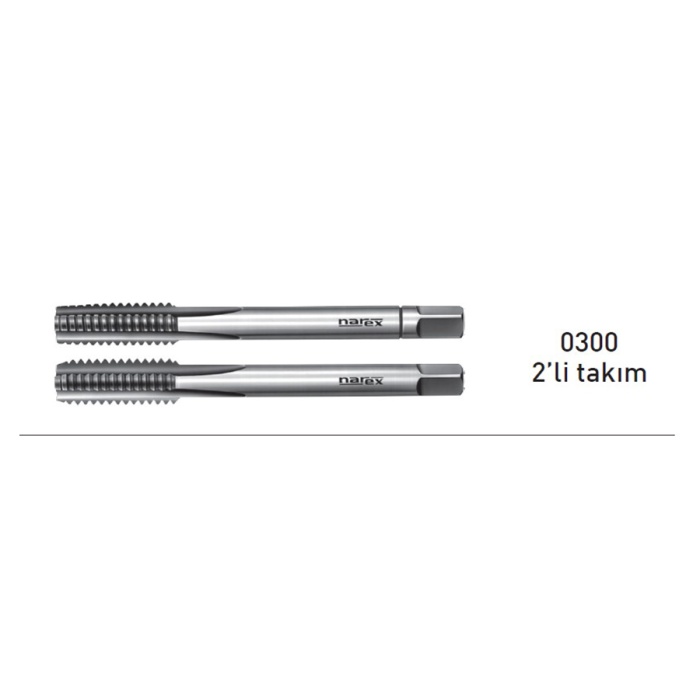 M4x0.5 NAREX EL KILAVUZ TAKIMI DIN2181 HSS(0300)