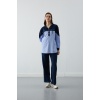 Tunik Çizgili Oversize