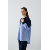 Tunik Çizgili Oversize