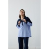 Tunik Çizgili Oversize