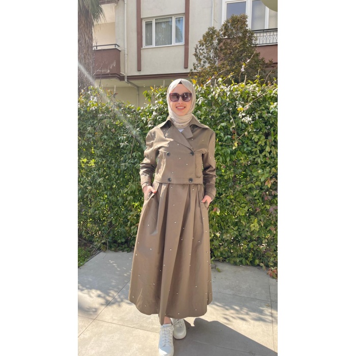 Kadın Ceket Etek Takım