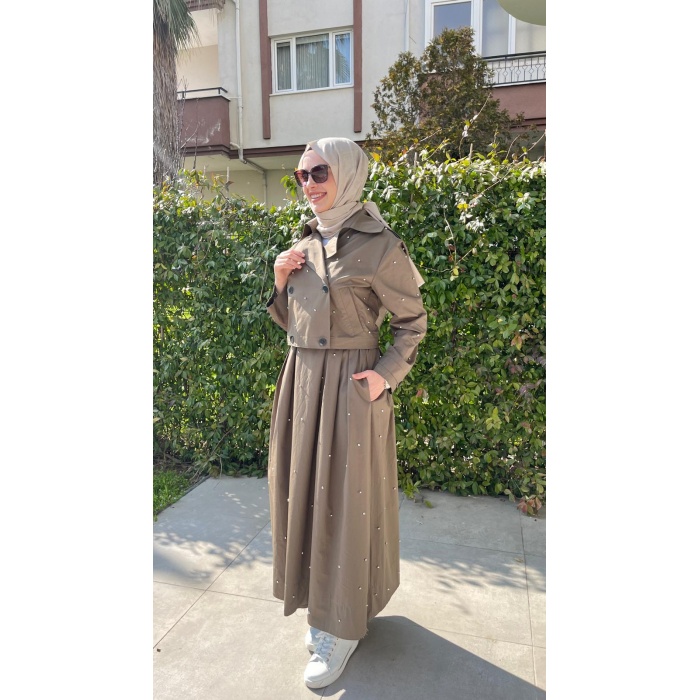 Kadın Ceket Etek Takım