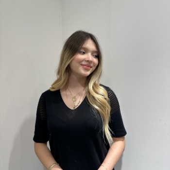 Kadın Bluz Mesh Detaylı