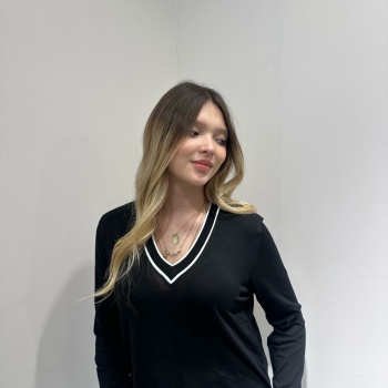 Kadın Triko V Yaka