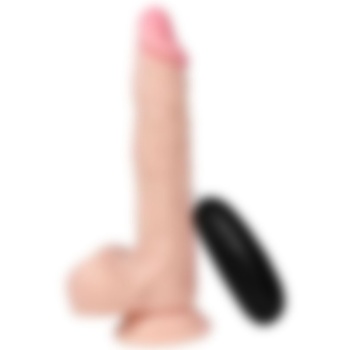 20 Titreşim Modlu 21 cm Gerçekçi Damarlı Realistik Dildo Vibratör