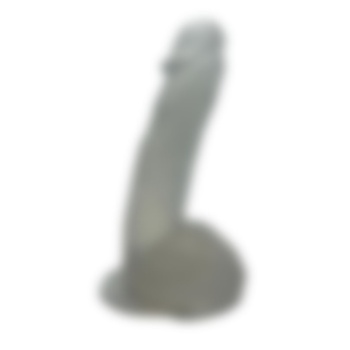 21,5cm Vantuzlu Benden Bağlamaya Uygun Beyaz Dildo