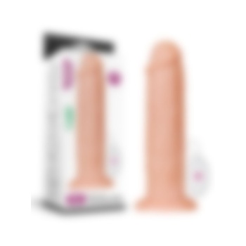 10 Titreşim Modlu Damarlı 28 cm Realistik Vantuzlu Dildo Vibratör