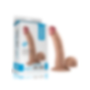 8.8 İnç Ultra Yumuşak Deri Yapılı Dildo