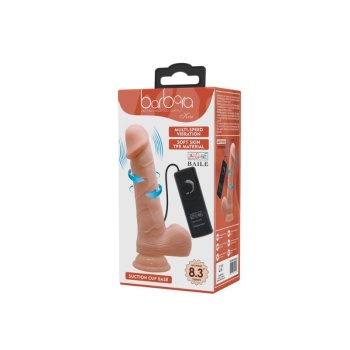 Gerçekçi Silikon Dildo Şeklinde Vibratör 8.3 İnç