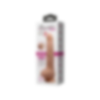 28 cm Ultra Realistik Vantuzlu Dildo Vibratör