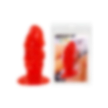 Dildo Şeklinde Tırtıklı Anal Plug