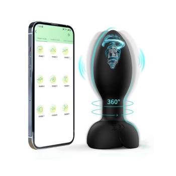 9 Tİtreşim Modlu Döner Telefon Kontrollü Titreşimli Vibratör