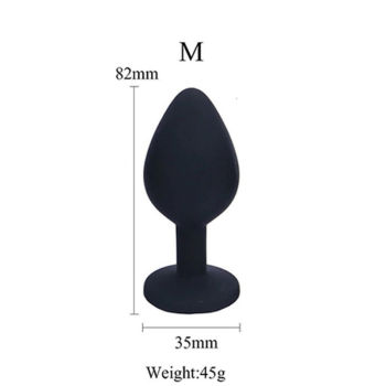 Censan Silikon Anal Tıkaç M Boy