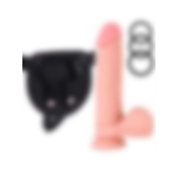 21.5 cm Belden Bağlamalı Protez Penis ve Kemer