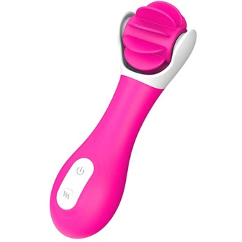 Pembe Döner Şeklinde Dilli Vibratör