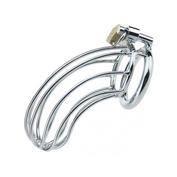 Paslanmaz Çelik Bdsm Penis Kafesi