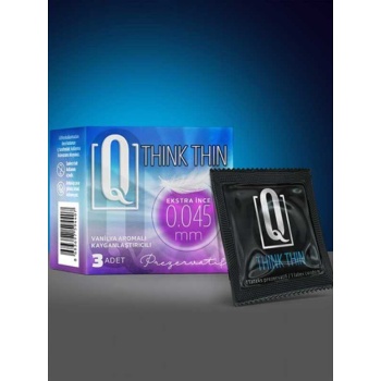 3LÜ EKSTRA İNCE PREZERVATİF