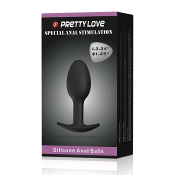 Ağırlıklı Gerçekçi Silikon Anal Plug